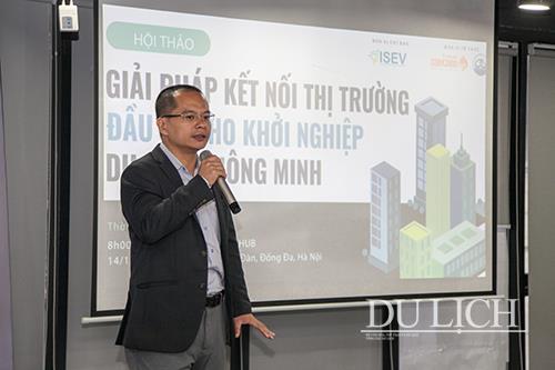 Giám đốc TITC Lê Tuấn Anh phát biểu tại hội thảo